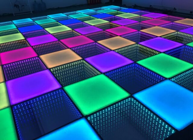 led dance floor in mansfield